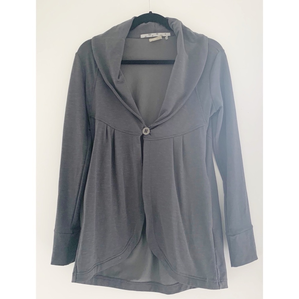 ATHLETA Gray Scuba Jacket XS